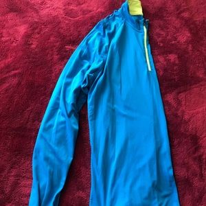 Long sleeve blue shirt